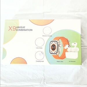 X9 Unique Combination Smartwatch - Orange